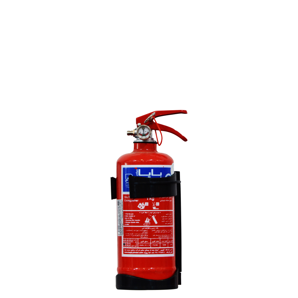 کپسول آتش نشانی پودر و گاز 1 کیلویی بایا